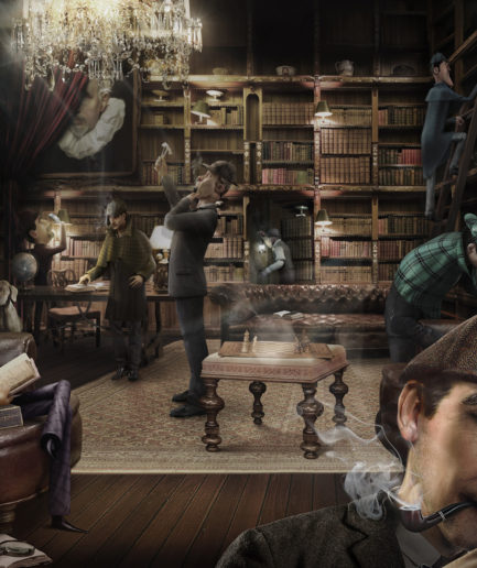 AsociaciÃ³n de Editores de Madrid - Sherlock - Lamano Studio - CGI - Post Production - Illustration - Animation - Photography