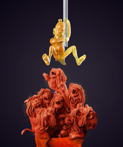 Chipileta - Lions - Lamano Studio - Illustration - Post Production - CGI - Animation - Handcraft - Photography