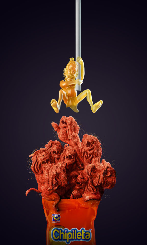 Chipileta - Lions - Lamano Studio - Illustration - Post Production - CGI - Animation - Handcraft - Photography