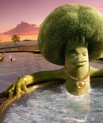 Lamano Studio - Colgate Broccoli - Illustration - Post Production - Photography - CGI - Animation - Handcraft