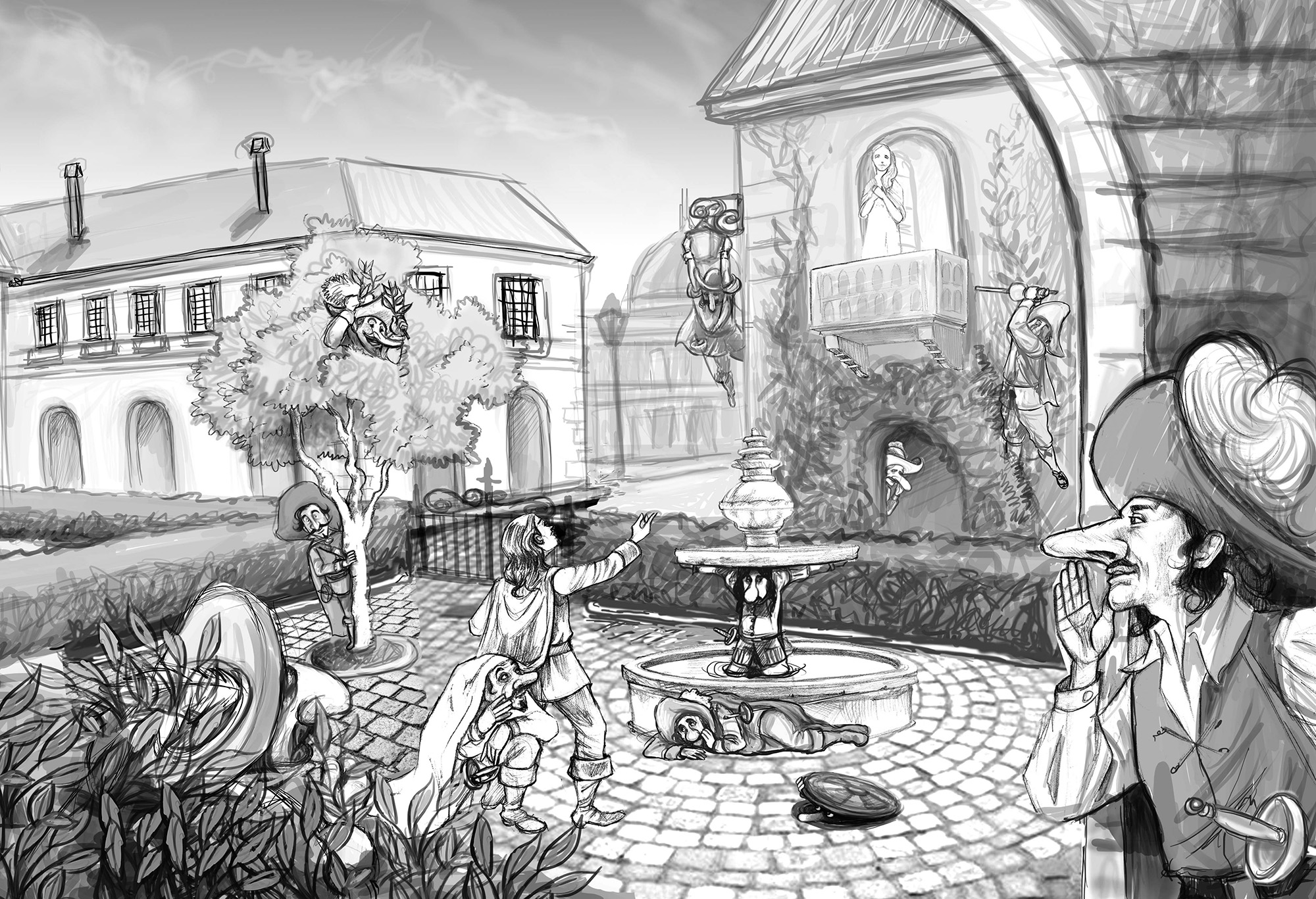 Cyrano Draft - Lamano Studio Illustration Post Production Cgi Animation Photography Cyrano Draft - Lamano Studio Illustration Post Production Cgi Animation Photography