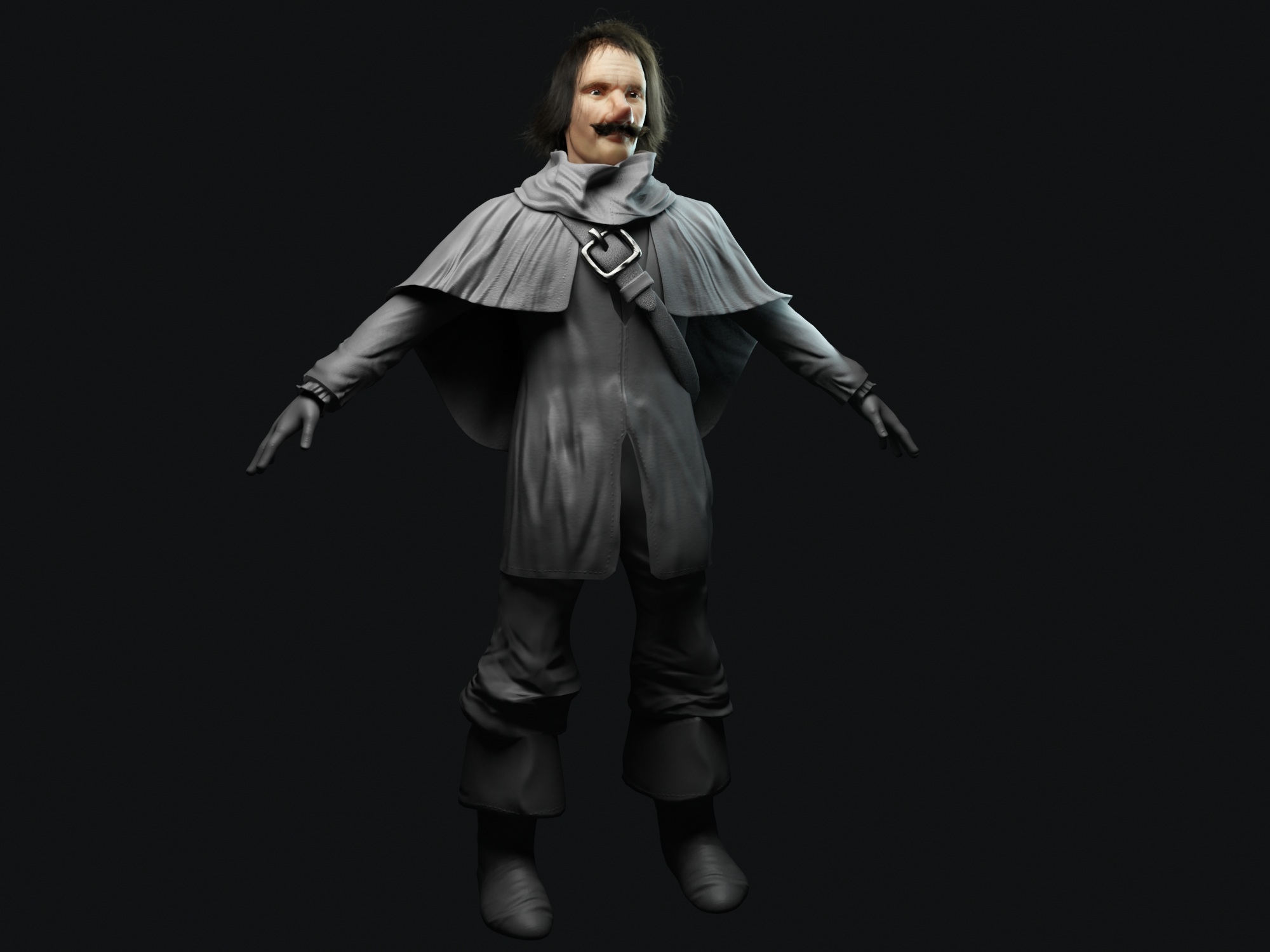 Cyrano Chracter 2 - Lamano Studio Illustration Post Production Cgi Animation Photography